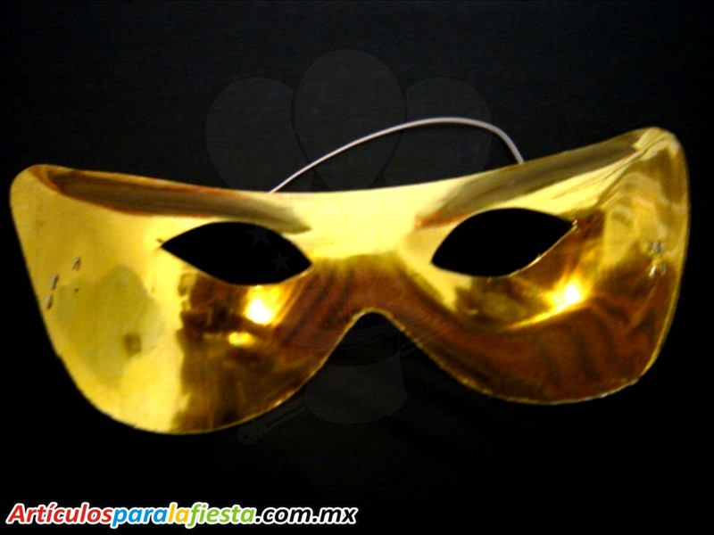 ANTIFAZ ORO ECONÓMICO DE PLÁSTICO PVC