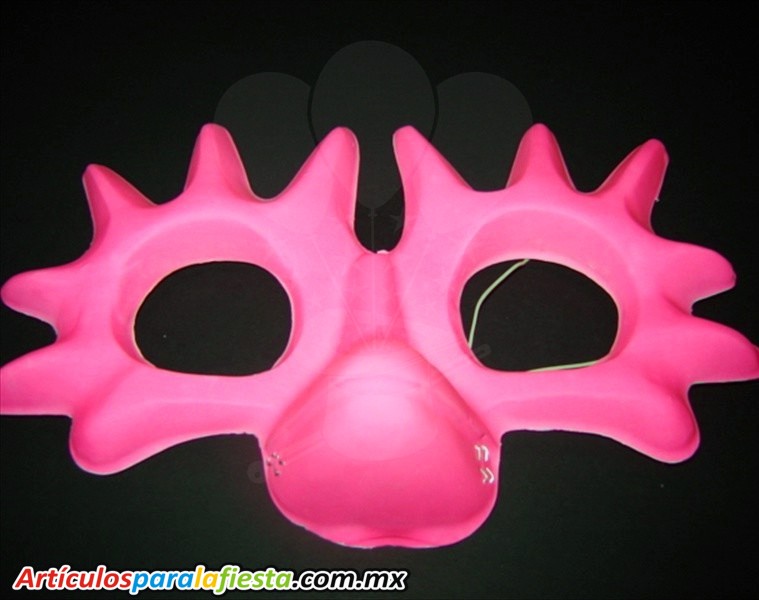 ANTIFAZ NARIZ ROSA ECONÓMICO DE PLÁSTICO PVC