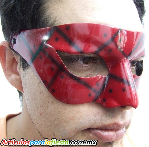 ANTIFAZ ROJO CON NEGRO