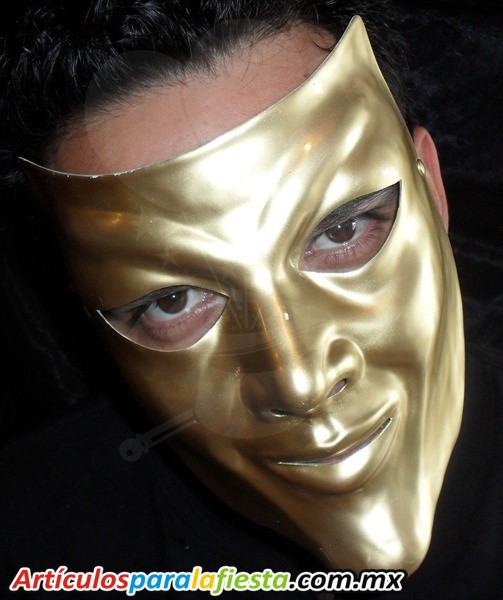MASCARA ITALIANA DORADA