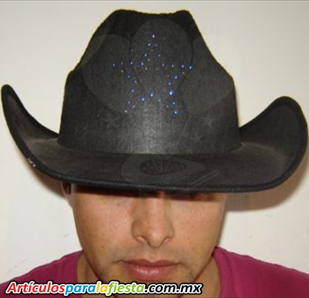 SOMBRERO VAQUERO NEGRO