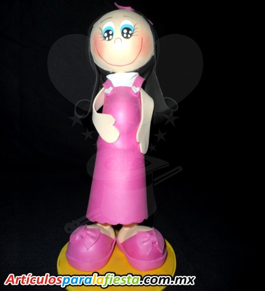 FUFUCHA PARA BABY SHOWER COLOR ROSA