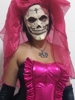 DISFRAZ DE LA CATRINA ROJA PARA DÍA DE MUERTOS