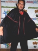 DISFRAZ DE EL VAMPIRO CON CAPA 
PARA HALLOWEEN