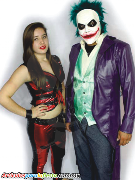 Disfraz de Harley Quinn y el Jocker para Halloween