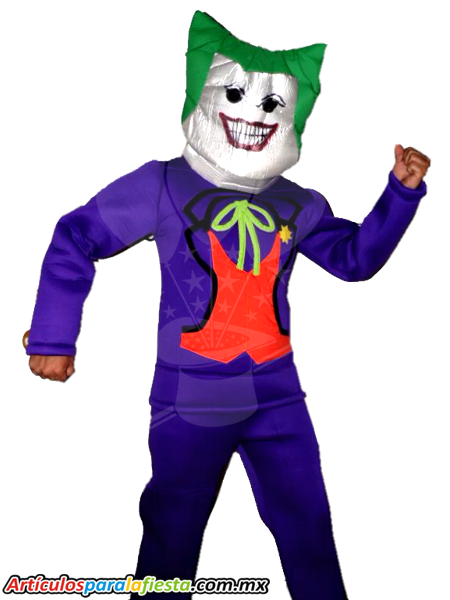 Disfraz para Día de Muertos de El Jocker de Lego 