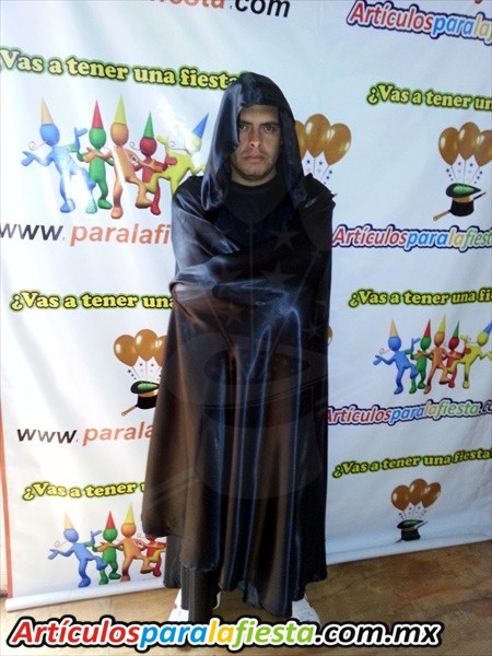DISFRAZ VAMPIRO CAPA NEGRA
