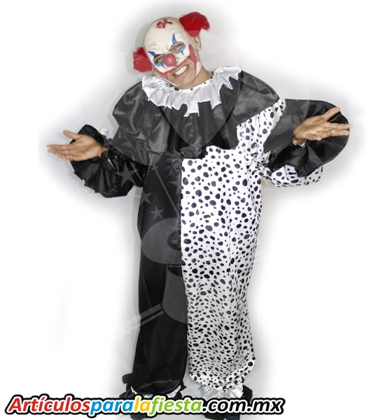 Disfraz para adulto de payaso terrorifico para halloween