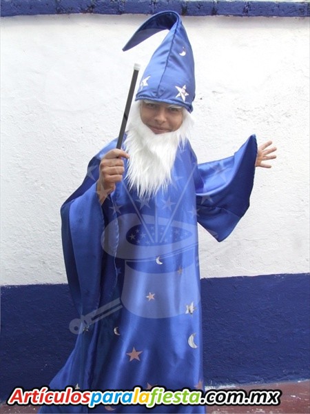 DISFRAZ DE MERLIN