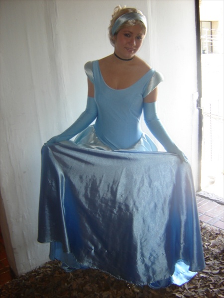 DISFRAZ DE PRINCESA CENICIENTA