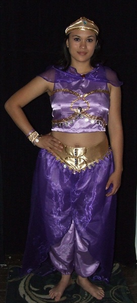 DISFRAZ DE PRINCESA JAZMIN