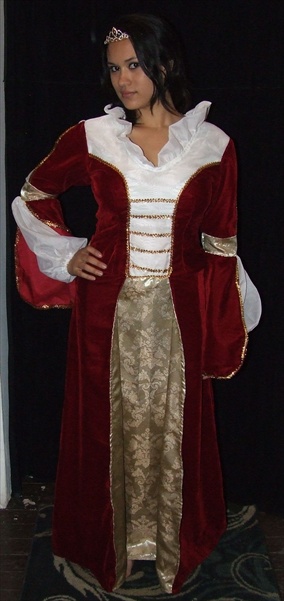 DISFRAZ DE PRINCESA MEDIEVAL