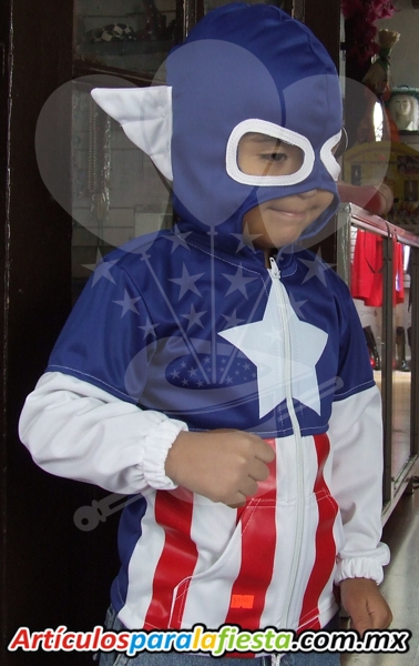 DISFRAZ PARA NI&Ntilde;O DE CAPITAN AMERICA