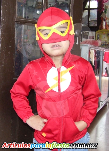 DISFRAZ PARA NI&Ntilde;O DE FLASH