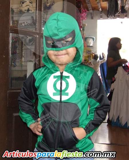 DISFRAZ PARA NI&Ntilde;O DE LINTERNA VERDE