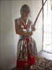 DISFRAZ ROJO PRINCESA LEA 