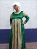 DISFRAZ MUJER EPOCA VERDE 