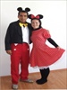 DISFRAZ DE MINI Y MICKEY MOUSE