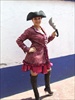 DISFRAZ PIRATA GUINDA MUJER