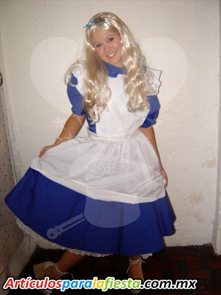 DISFRACES, DISFRAZ DE ALICIA RUBIA