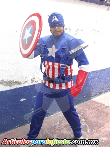 DISFRAZ DE CAPITAN AMERICA