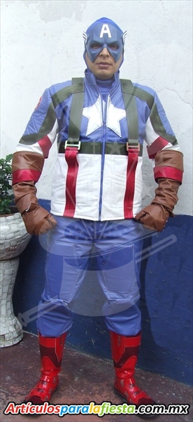 DISFRAZ DE CAPITAN AMERICA