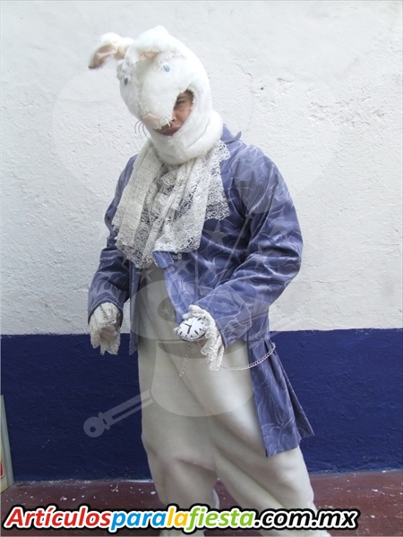 DISFRAZ DE CONEJO ALICIA