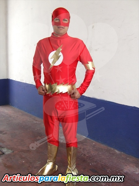 DISFRAZ DE FLASH