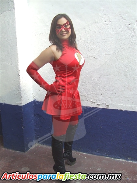 DISFRAZ DE MUJER FLASH
