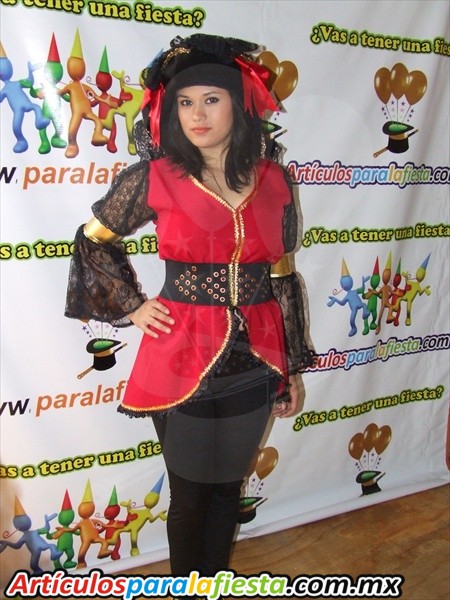 DISFRAZ DE MUJER PIRATA