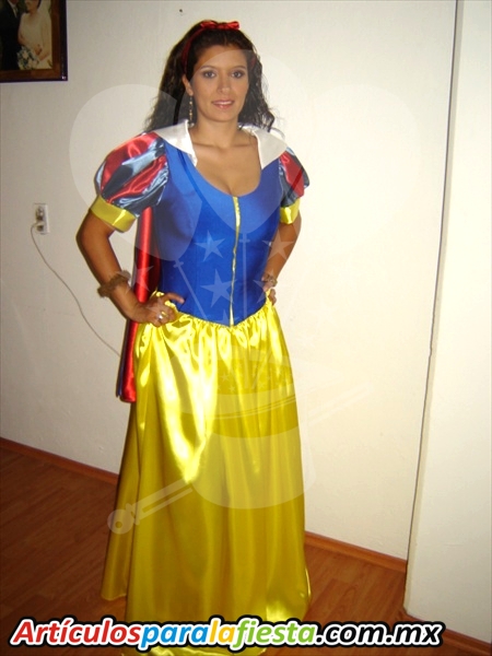 DISFRAZ LARGO BLANCANIEVES