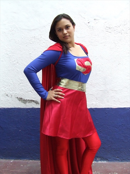 DDISFRAZ SUPERCHICA CON FALDA