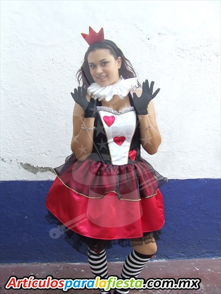 DISFRAZ REYNA DE CORAZONES