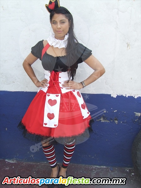 DISFRAZ REYNA DE CORAZÓN
