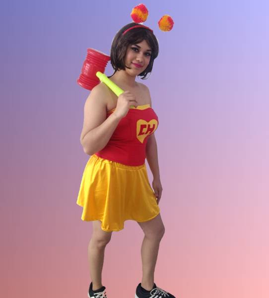 DISFRAZ MUJER A GOGÓ 2 PZAS.