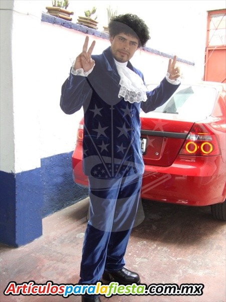 DISFRAZ RETRO AUSTIN POWERS