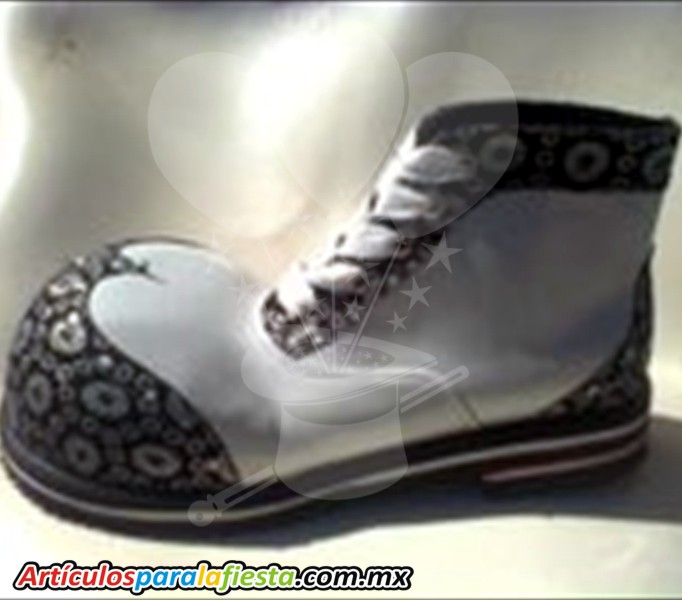 ZAPATO PAYASITO PUNTA FLOREADA