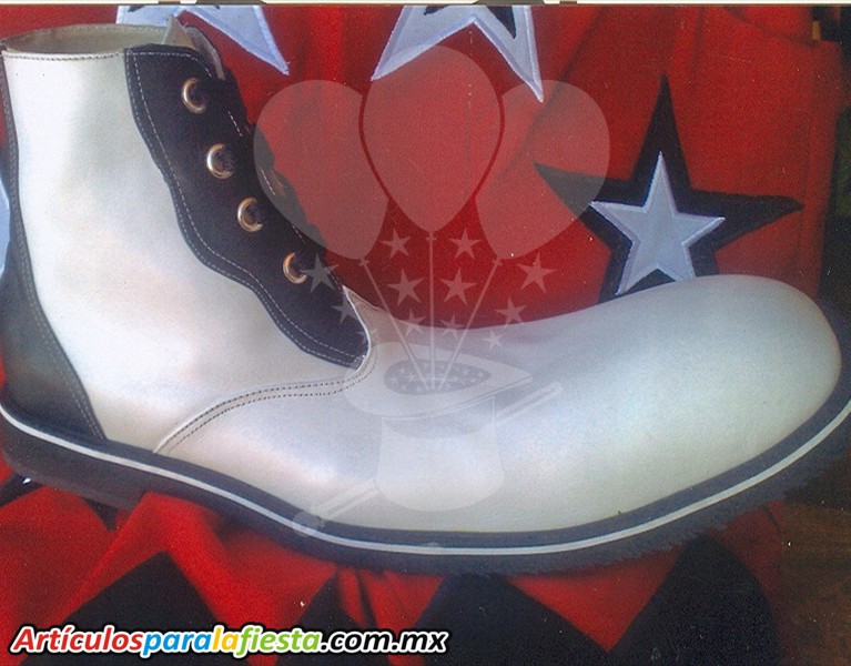ZAPATO PAYASITO PUNTA BLANCA