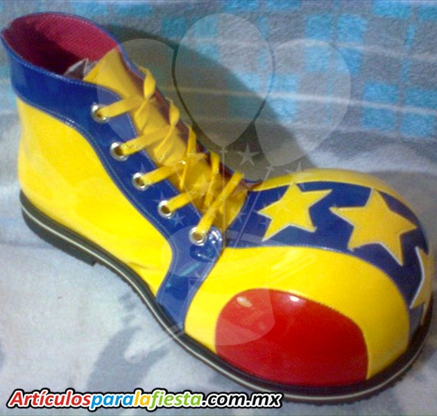 ZAPATO PAYASITO BOLA CON ESTRELLAS