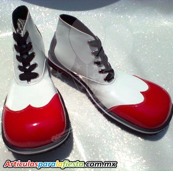 ZAPATO PAYASO BOSTONIANO ROJOS