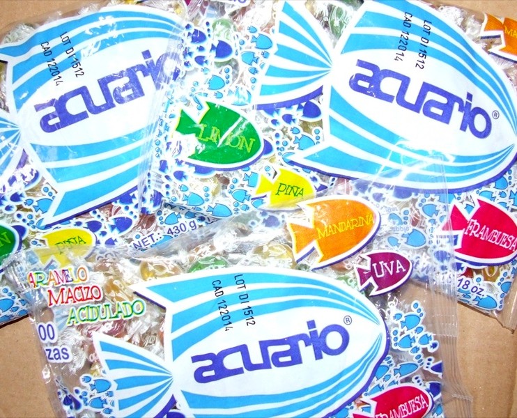 BOLSA DE DULCES ACUARIO