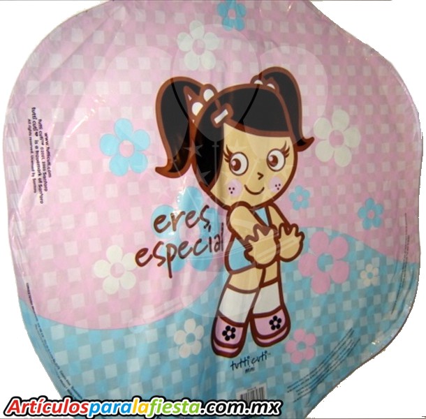 GLOBO METÁLICO 18 PULGADAS INFANTIL NIÑA