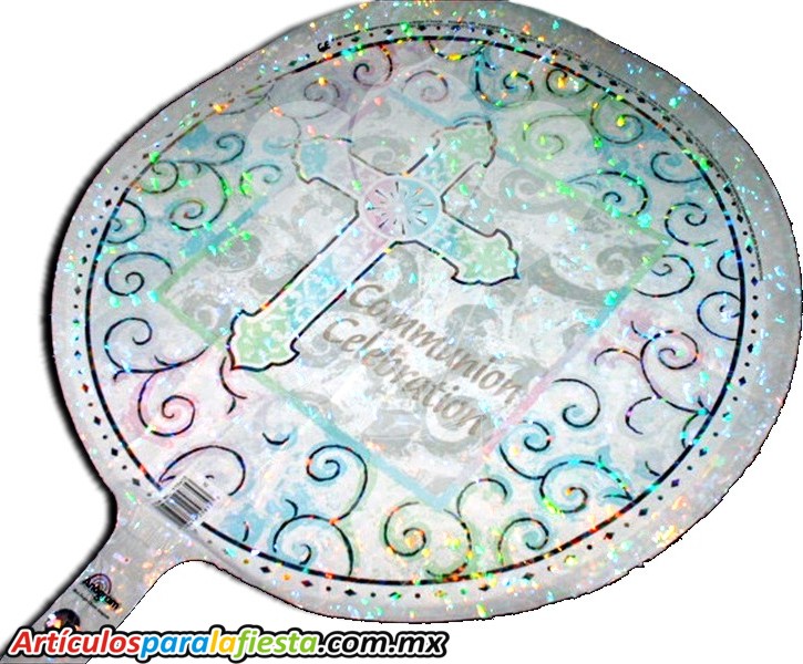 GLOBO METÁLICO 1ra. COMUNIÓN