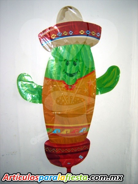 GLOBO METÁLICO CACTUS