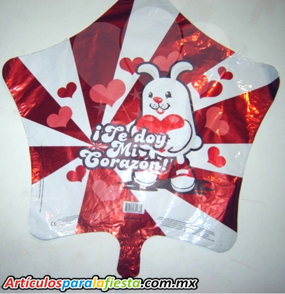 GLOBO METÁLICO PERRITO