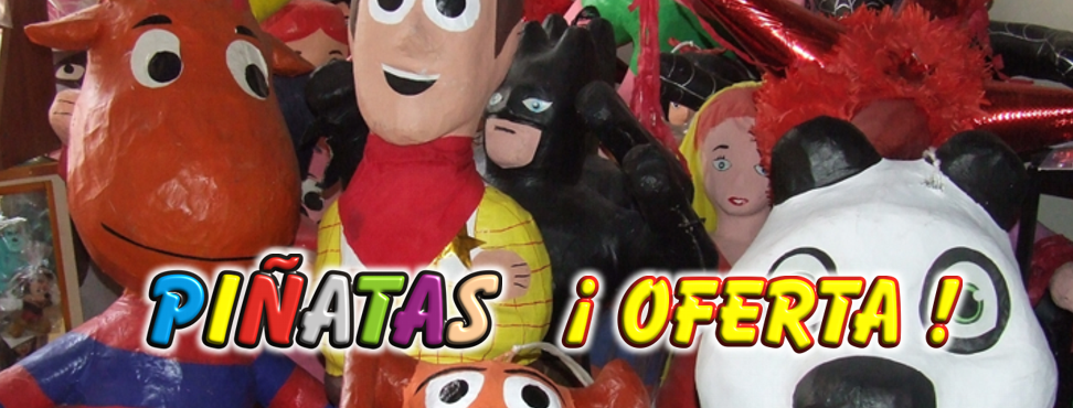 Ofertas de Piñatas para Fiestas Infaniles