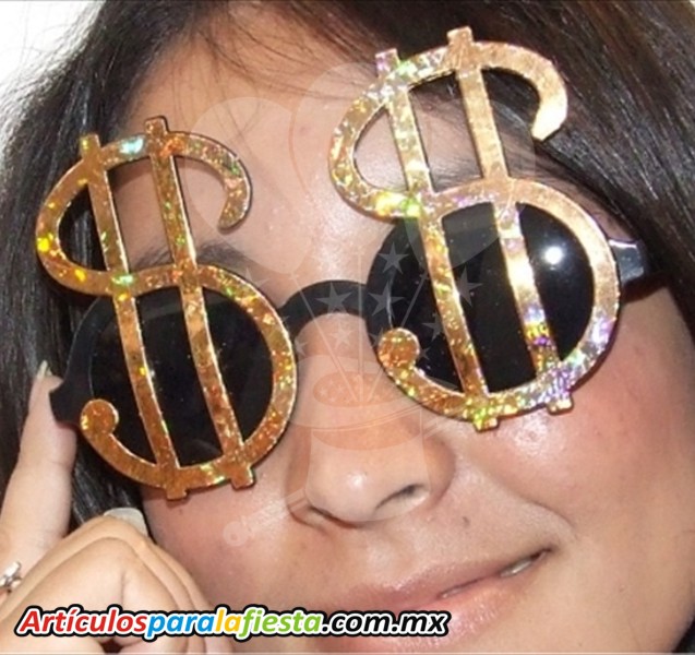 LENTES DISE&Ntilde;O SIGNO DE DOLLAR