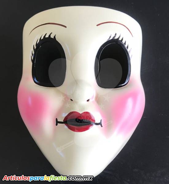 Máscara Rostro de mujer Caricatura