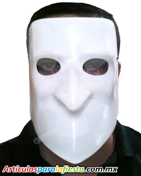 MÁSCARA ROSTRO BLANCO