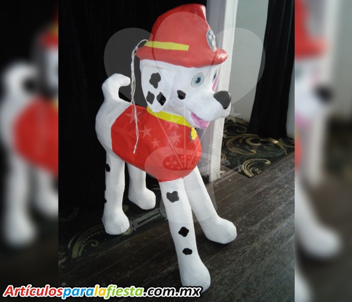 PIÑATA PERRO DALMATA BOMBERO